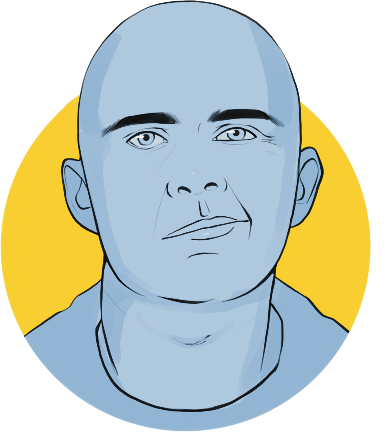 icon of person smiling.