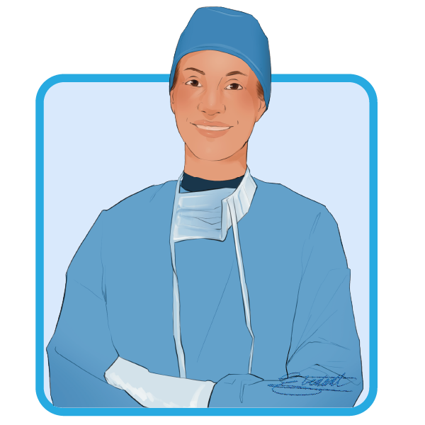 Image of a surgeon.